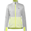GOREWEAR Drive Running Jacket Womens in White/Neon Yellow Medium 8-10 Slim fit Windproof 65606B05, 100845-0108-40