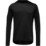 GOREWEAR Everyday Long Sleeve Running Shirt Mens in Black XL Regular fit C884DB9B, 101022-9900-XXL