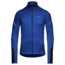 GOREWEAR Mens M Thermo Long Sleeve Zip Running Shirt in Ultramarine Blue/Black XL Slim fit 3AF31C8B, 100529-BL99-XXL