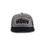 Milk X Whiskey Trailblazer Topo Flat Brim Hat 507BC495, Black/Grey, mxwhmttbg