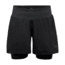 GOREWEAR R5 Womens 2in1 Running Shorts in Black Large 12-14 Slim fit F8DEC6F4, 100623-9900-42