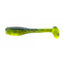Big Bite Baits Swimming Crappie Minnr Soft Baits, 10 per Pack, Junebug/Chartreuse, 2 inch, 2SWMNR