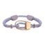 8BPLUS Handmade Vathy Wristband For Climbers, Lila melange/Rose gold, 4-8cm diameter, Petite, Small, 502731