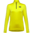 GOREWEAR Everyday Running Thermo 1/4-Zip Womens in Neon Yellow XS 0-2 Regular fit D60F4DDD, 100940-0800-36
