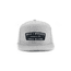 Milk X Whiskey Trailblazer Raster Wool Flat Brim Hat B9259488, Heather Grey, mxwhmtrhg