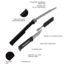 Aclim8 COMBAR Pro Multi-Tool Kit, Black, FG-006