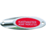 Acme Kastmaster Flash Tape Spoon, Chrome &amp; Red, 3/8oz, 2in, SW138T/CHR