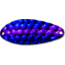 Acme Little Cleo Spoon, 2 1/8in, 2/3oz, Hammered Purple Blue, C230/HPB