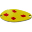 Acme Little Cleo Spoon, 2 1/8in, 2/5oz, Sinking, Yellow 4 of Diamonds, C200/YRD