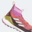 Adidas Terrex Free Hiker 2 Shoes - Women's, Wonder Red/Linen Green/Pulse Lilac, 6.5, GZ0685-6-5