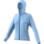 Adidas Terrex Demo, Skyclimb Fleece Jacket - Women's, Glow Blue, Small, DZ0772-S-DEMO