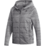 Adidas Terrex Hybrid Hoodie - Womens, Dark Grey Heather, Extra Large, DM1953-XL