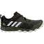 Adidas Terrex Kanadia 8 Trail Running Shoe - Men's-Green/White/Black-Medium-9