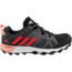 Adidas Terrex Kanadia 8 Trail Running Shoe - Women's-Black/Core Pink/Trace Grey-Medium-6.5