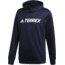 Adidas Terrex Logo Hoodie - Men's, Legend Ink, Medium, CY2149-M