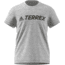 Adidas Terrex Logo Tee - Mens, Medium Grey Heather, DT4159-DEMO