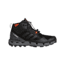 Adidas Terrex Men's Terrex Fast Mid GTX-Surround Hiking Shoes, Black/Black/Vista Grey, 12.5 US, BB0948-12.5