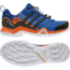 Adidas Terrex Men's Terrex Swift R2 GTX Hiking Shoes, Raw Steel/Black/Orange, 6 US, CQ1942-6