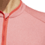 Adidas Terrex Response Women's Long Sleeve Zip Tee Shirt, Real Color/Colored Heather, Large, CF1005-L