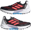 Adidas Terrex Agravic Flow 2 Trail Running Shoes - Womens, Core Black/Turbo/Blue Rush, 6, H03190-6