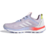 Adidas Terrex Agravic Flow Trailrunning Shoes - Womens, Purple Tint/Crystal White/Solar Red, 9, FZ2644-531-9