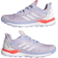 Adidas Terrex Agravic Flow Trailrunning Shoes - Womens, Purple Tint/Crystal White/Solar Red, 9, FZ2644-531-9