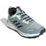 Adidas Terrex Agravic Flow - Womens, Ash Grey/Black/Glow Green, 8.5, G26099-8.5
