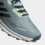Adidas Terrex Agravic Flow - Womens, Ash Grey/Black/Glow Green, 8.5, G26099-8.5