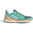 Adidas Terrex Agravic Shoes - Womens, Acid Mint/Crystal White/Hazy Orange, 9, FX6977-300-9