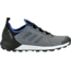 Adidas Terrex Agravic Speed Trail Running Shoe - Men's-Vista Grey/Vista Grey/Core Blue-Medium-10