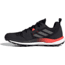 Adidas Terrex Agravic Trail Running Shoes - Men's, Core Black/Grey Four/Solar Red, 12, FX6859-001-12