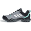 Adidas Terrex AX3 Shoes - Womens, Halo Silver/Crystal White/Acid Mint, 6, FX4690-20-6