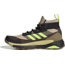 Adidas Terrex Free Hiker GTX Hiking Shoes - Men's, Savannah/Hi-Res Yellow/Core Black, 9.5, FX4509-262-9.5