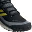 Adidas Terrex Free Hiker GTX Shoes - Men's, Halo Silver/Acid Yellow/Core Black, 12.5, FX4510-20-12.5