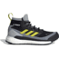 Adidas Terrex Free Hiker GTX Shoes - Men's, Halo Silver/Acid Yellow/Core Black, 12.5, FX4510-20-12.5