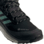 Adidas Terrex Free Hiker GTX Shoes - Womens, Core Black/Acid Mint/Hi-Res Yellow, 10, FX4667-001-10