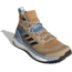 Adidas Terrex Free Hiker Primeblue Hiking Shoes - Women's, Beige Tone/Core Black/Ambient Sky, 9.5, FZ2970-9.5