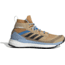 Adidas Terrex Free Hiker Primeblue Hiking Shoes - Women's, Beige Tone/Core Black/Ambient Sky, 9.5, FZ2970-9.5