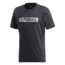 Adidas Terrex Logo Bar Men's Tee Shirt, Carbon, 2XL, CD3247-2XL