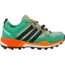 Adidas Terrex Skychaser Trail Running Shoe - Women's-Core Green/Black/Easy Orange-Medium-9