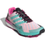 Adidas Terrex Speed Ultra Shoes - Womens, White/Acid Mint/Screaming Pink, 10.5, FW2833-100-10.5