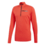 Adidas Terrex Tracerocker Men's 1/2 Zip Top, Hi-Res Red, 2XL, CG2431-2XL