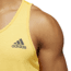 Adidas Terrex Ultimate Men's Tank, Solar Gold/Colored Heather, 2XL, CW2186-2XL