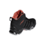 Adidas Terrex Women's Terrex AX2R Mid GTX Hiking Shoes, Black/Black/Trace Scarlet, 5 US, CM7661-5