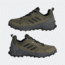 Adidas Terrex AX4 Wide Hiking Shoes - Mens, Focus Olive/ Black/Grey Five, 11US, HQ3554-11