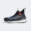 Adidas Terrex Free Hiker GORE-TEX Hiking Shoes 2.0 - Mens, Wonder Steel/Grey Three/Impact Orange, 11US, HQ8382-11