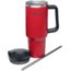Adventure Vacuum Quencher 40 oz-Flannel Red