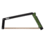 Agawa Canyon BOREAL21, Black Annodized Frame/Forest Green Handle, 21 ALL-PURPOSE BLADE, A2B1C1