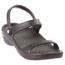 DAWGS Womens 3-Strap Sandals, Dark Brown, 6