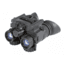 AGM Global Vision NVG-40 1x27mm NL1 Dual Tube Night Vision Goggle/Binocular Gen 2 Plus, Green Phosphor, Level 1, Black, 4.5 4.6 2.9, 14NV4122483011
